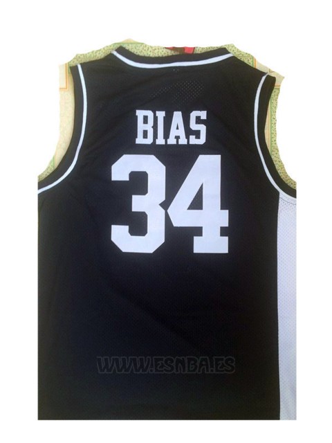 Camiseta Wildcats Len Bias #34 Negro